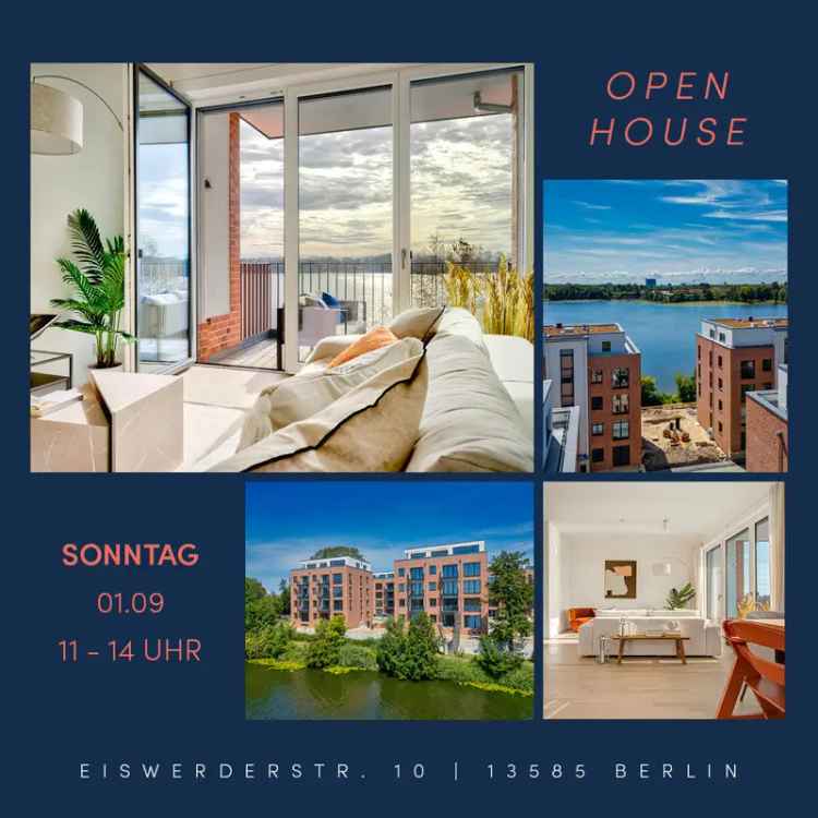 Luxuriöse Maisonettewohnung Eiswerder Wasserblick