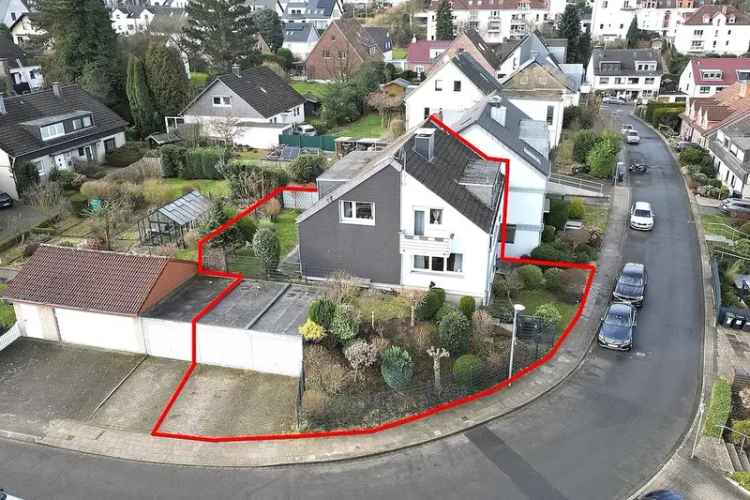 Top Kapitalanlage 3-Familienhaus Garten Balkon Keller Garagen in Bochum Stiepel prov.frei zu verk!
