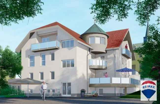 2-Zimmer Wohnung Bayreuth Dachgeschoss 84m² Balkon Garage