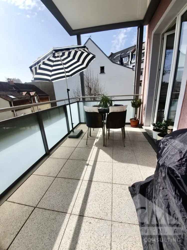 3-Zimmer Wohnung Bornheim Südbalkon Dielenboden 70m²