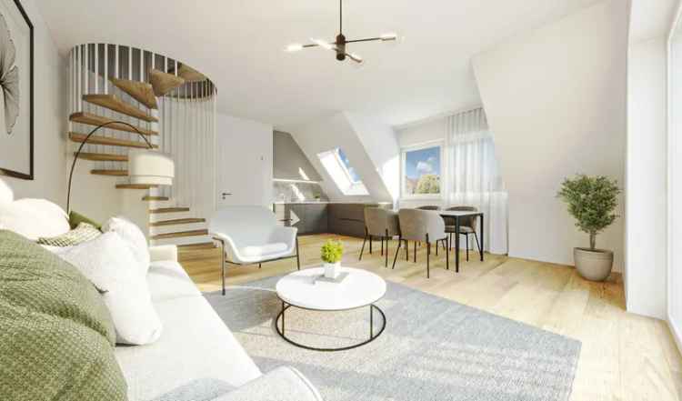 Neubau-Trudering: Sonnige 3-Zi.-Terrassenwohnung + Studio