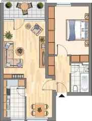 Wohnung (68.0 m²) zur Miete in Dortmund (Püttweg 3, 44269 Dortmund, Germany)