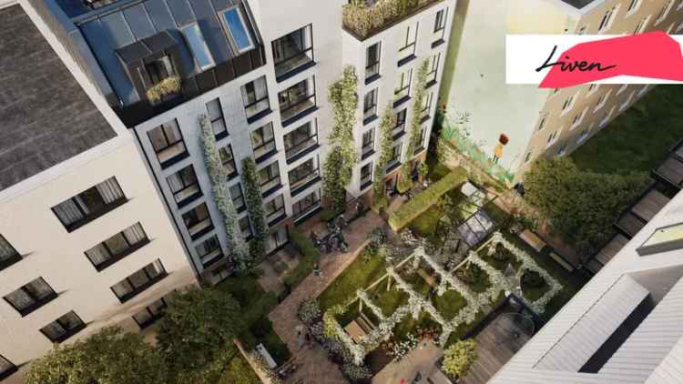 Wohngarten mit 2 Balkonen für Sonnenliebhaber