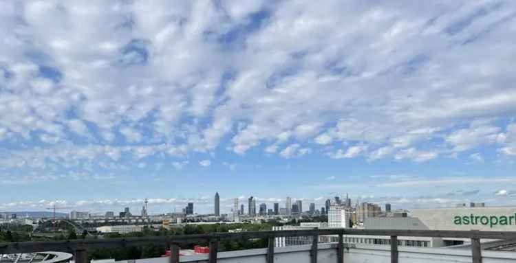 Barrierefreies Apartment in Frankfurt am Main mit XXL-Skyline-Terrasse