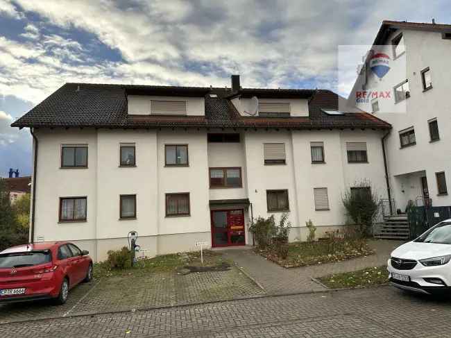 Ihre Gelegenheit in Crailsheim! Wohnen auf 2 Ebenen - 5 1/2 Zimmer Maisonette-Wohnung mit Balkon