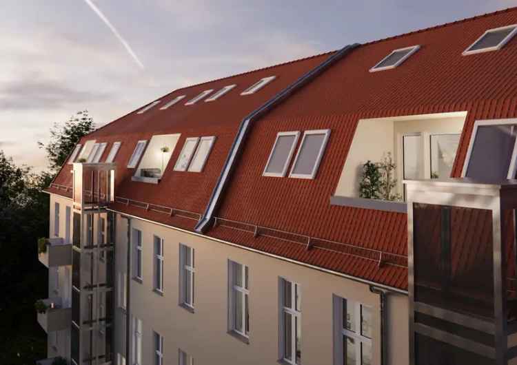 Luxus Penthouse Steglitz 2 Zimmer Neubau Parkett Tageslichtbad