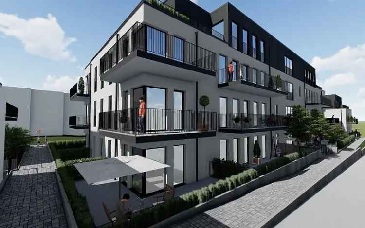 Eigentumswohnung Trier-Kurenz Energiesparhaus Terrasse Aufzug KfW55