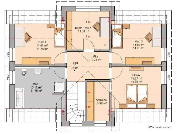 Architektenhaus mit besonderer Ausstrahlung in ruhiger Seitenstraße von Klotzsche