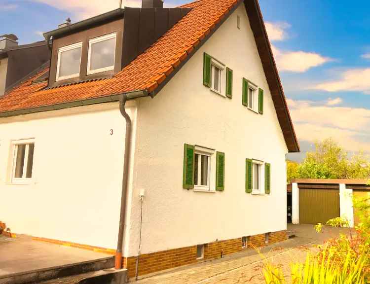 Charmantes Einfamilienhaus in Bobingen Siedlung – Ruhige Lage am Waldrand mit Alpenblick