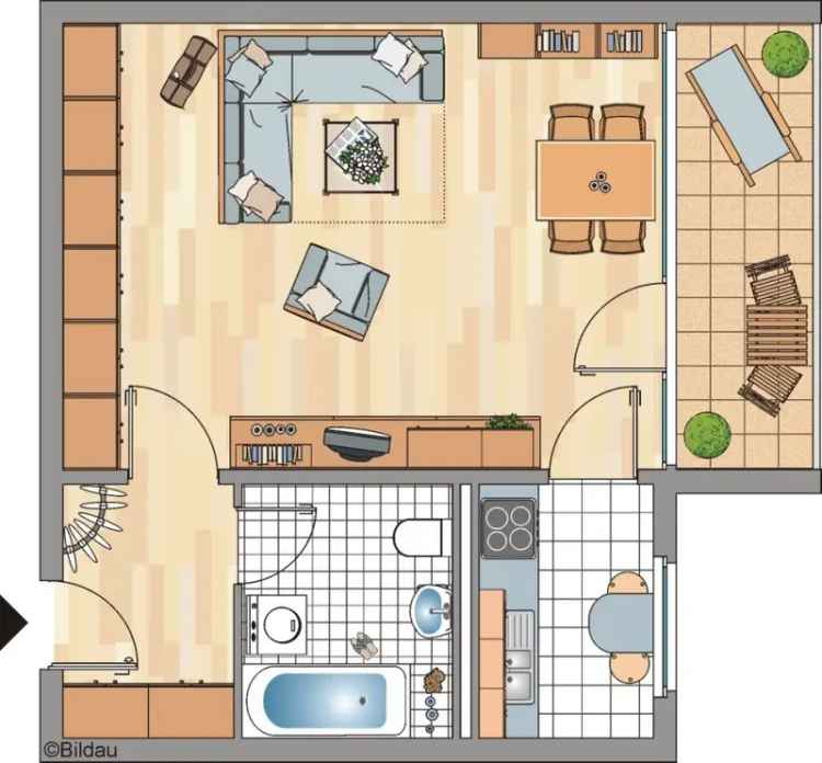 Demnächst frei! 1-Zimmer-Wohnung in Bonn Medinghoven