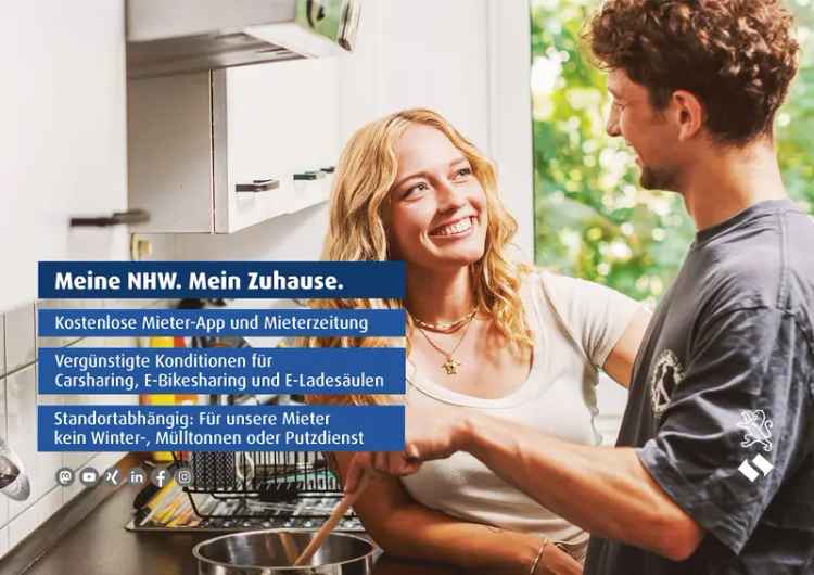 Gut geschnittene Wohnung mit Balkon | Kassel, Bromeisstraße