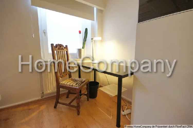 Unique! Modern room with balcony and bathroom with wellness ambience, near Dortmund’s Kaiserviertel!