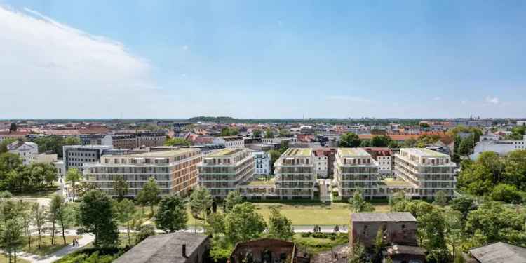 //Effizienzhaus 40 * großzügige 3-Raum-Wohnung* mit Gartenzimmer mitten in der Stadt//