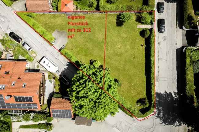 Grundstück Bad Tölz Doppelhaushälfte Garten Süd Terrasse