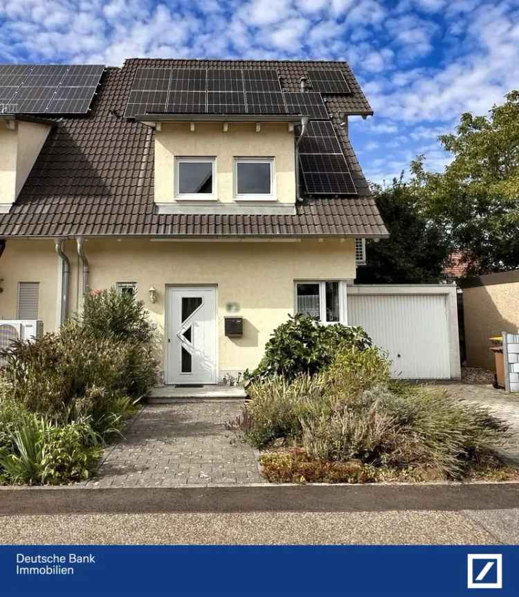 Ihr Traumhaus mit Zukunft Moderne Doppelhaushälfte mit Hightech-Energieversorgung, Garten und Garage