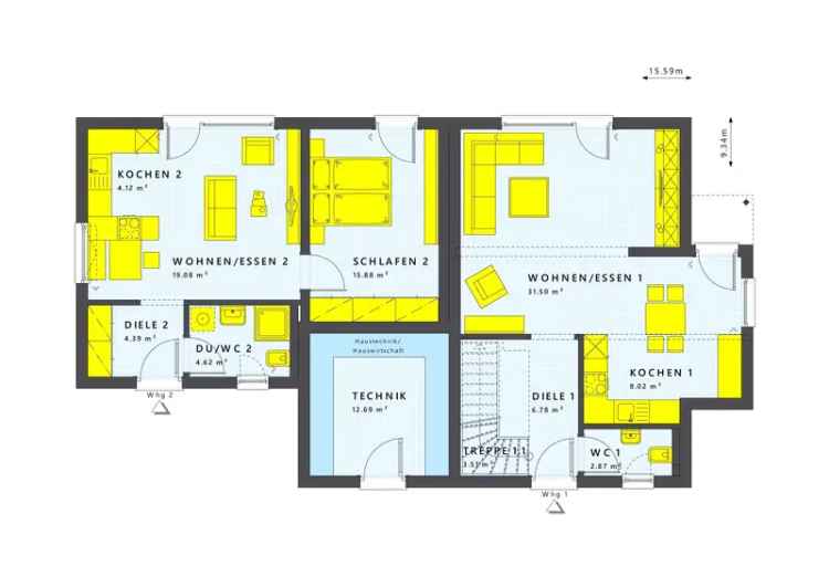 Haus mit Einliegerwohnung, Werden Sie Eigenheimbesitzer und Vermieter!