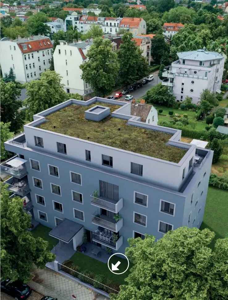 Moderne 3-Zimmer-Wohnung in Berlin mit Terrasse und Garten