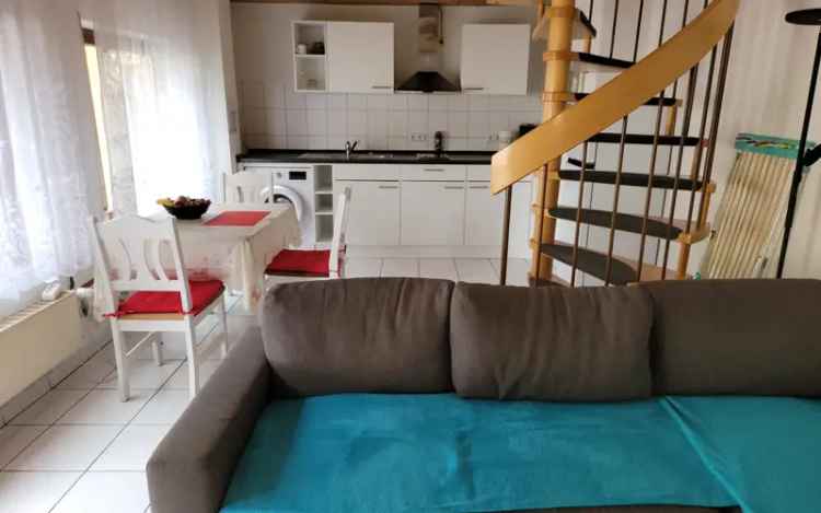 Maisonette Wohnung Karlsruhe Durlach 2 Zimmer W-Lan TV Terrasse