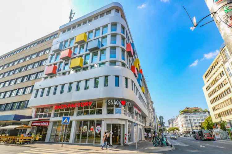 Düsseldorf Hauptbahnhof Nähe Möbliertes Apartment Balkon