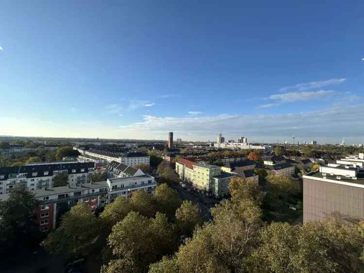 Köln Wohnung  Einzimmerappartement Vorgebirgspark Weitblick