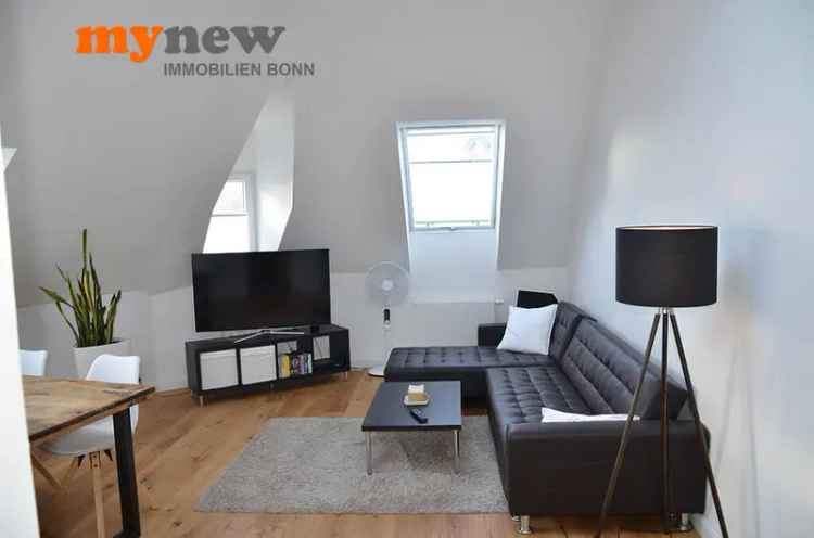 ***Alle Möbel schon da! Möblierte, hochwertige Dachgeschosswohnung in Toplage Mühlheim! (WE8)
