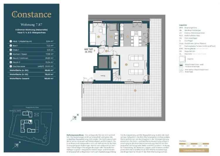 CONSTANCE: Traumhaftes Penthouse mit herrlicher Dachterrasse