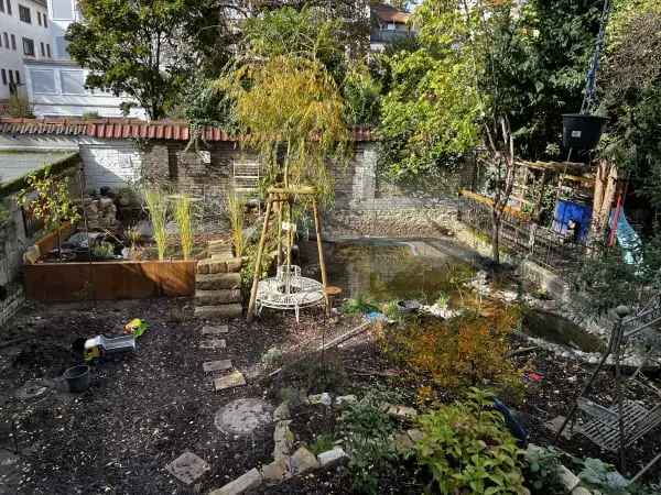 Familienwohnung Mannheim Lindenhof Terrasse Garten