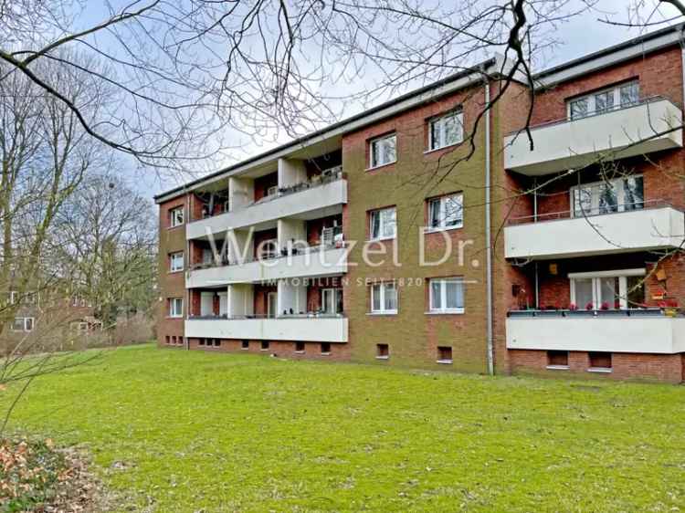 Eigentumswohnung kaufen in Hamburg Horn mit Loggia und Außenstellplatz