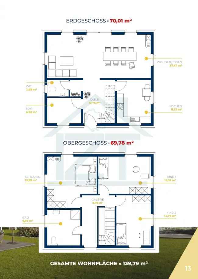 Moderne Stadtvilla mit 140 m² Wohnfläche inkl. 530 m² Grundstück in Zeulenroda