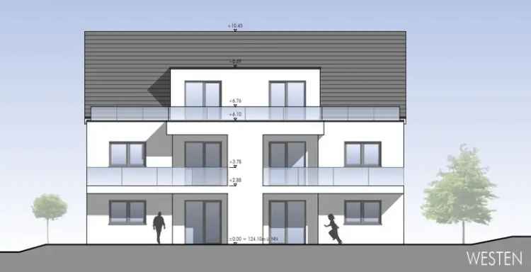 6 Familienwohnungen Bielefeld Heepen KFW40 Energiesparhaus