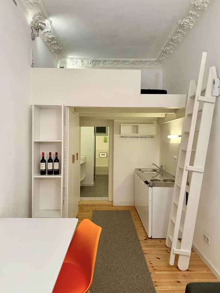 Mini Apartment Moabit Stephankiez M"}u00f6bliert