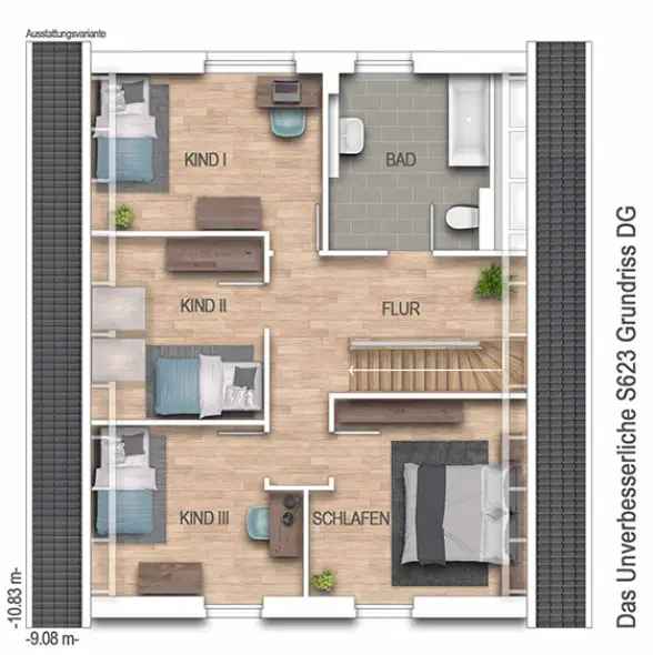 Willkommen Zuhause!  Einfamilienhaus mit 135 m² Wohnfläche inkl. PV-Anlage und 5 Zimmern auf einem ca. 470 m² Grundstück in 22111 Hamburg