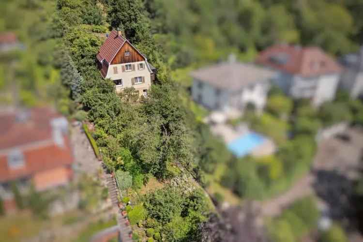 Sanierungsobjekt oder Grundstück zur Neubebauung in bester Halbhöhenlage