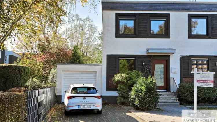 Familien Reihenhaus Düsseldorf Benrath Garage Garten 113m²