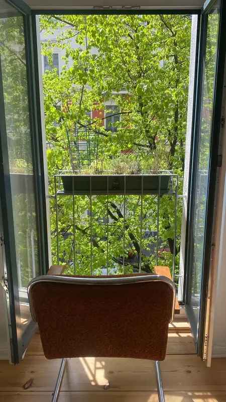 Mieten 1 Zimmer Wohnung in Pankow Berlin mit Balkon