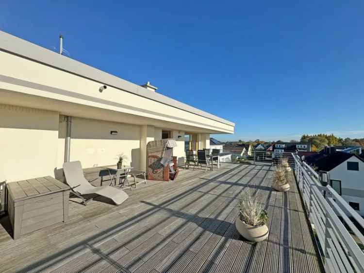 Penthouse Ostsee 2 Dachterrassen Meerblick Luxus Ferienwohnung