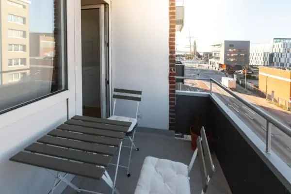 Apartment Bremerhaven Mitte Süd Hafenblick - Doppelbett, Smart-TV, Balkon