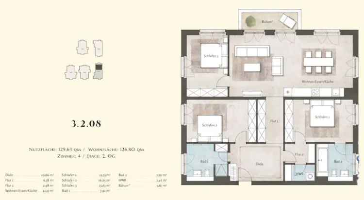 Prov.-frei: Neubau Familienwohnung