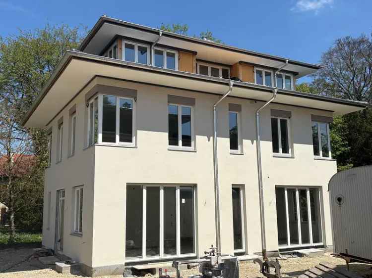 neues Einfamilienhaus in Pullach zum Einzug im Sommer