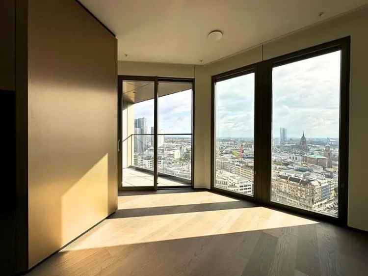 Frankfurt Wohnung 2 Zimmer Loggia Mainblick FOUR