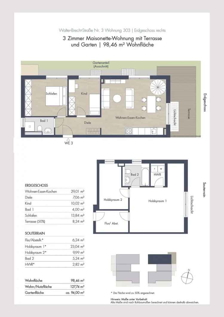 Luxuriöse 42-Zimmer-Wohnung in München mit Garten