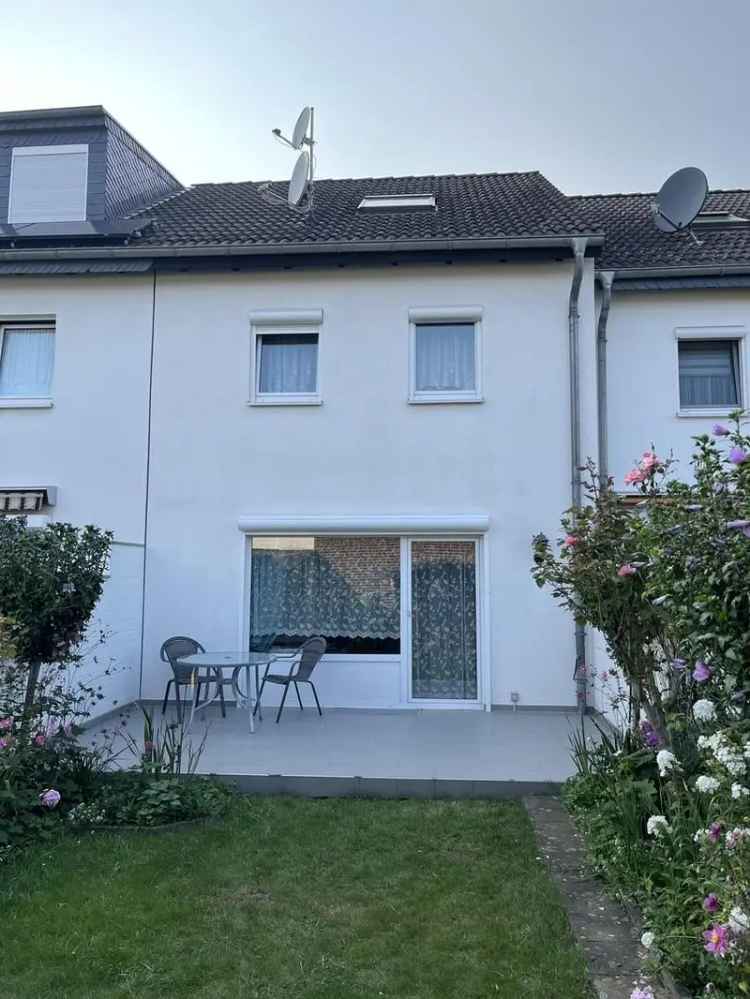 Reihenmittelhaus kaufen mit Garten Stellplatz Garage in guter Lage