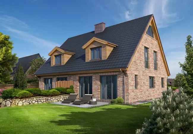 HYGGELIGE NEUBAU-DHH IM SÜDEN VON WESTERLAND ZUM DAUERWOHNEN