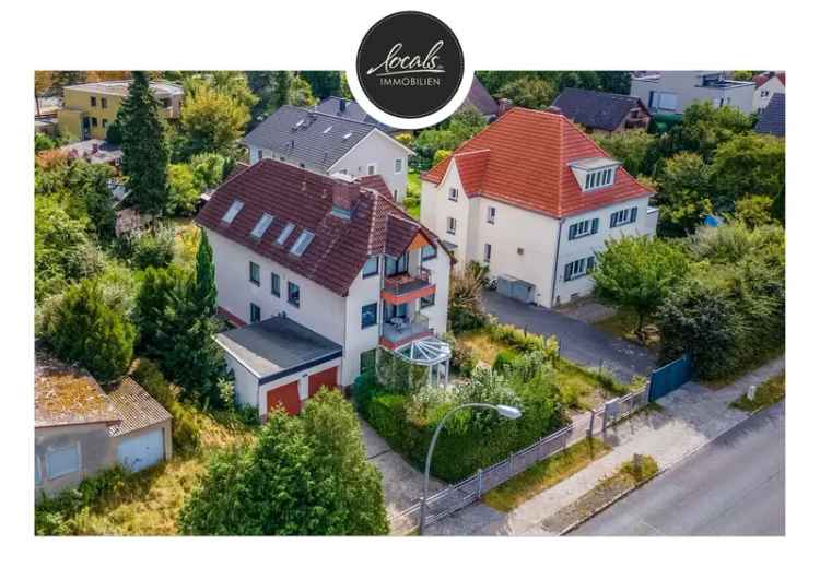 Exklusive 3-Zi.-Whg. in Zehlendorf: Gäste-WC, Garage, 140 m² Garten, Balkone nach Westen & Osten