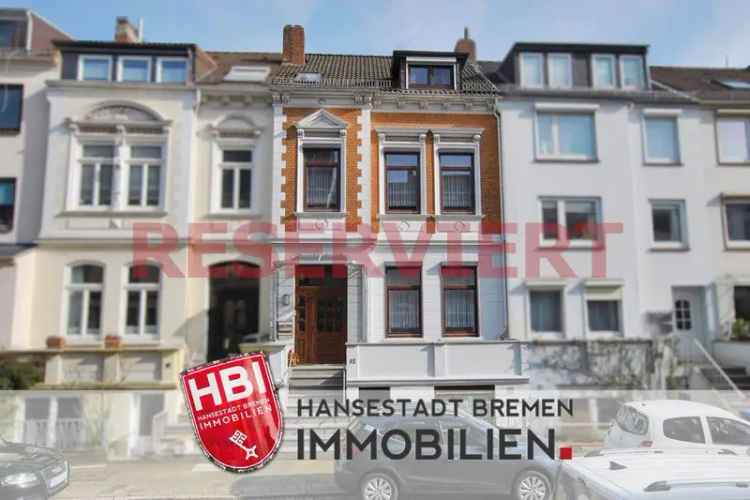Findorff / Altbremer Haus mit zwei Wohneinheiten