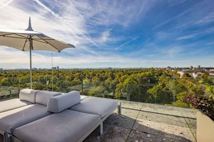 Die hohe Kunst des Wohnens: Einzigartiges Penthouse über ca. 380 m² mit Panorama-Rooftop