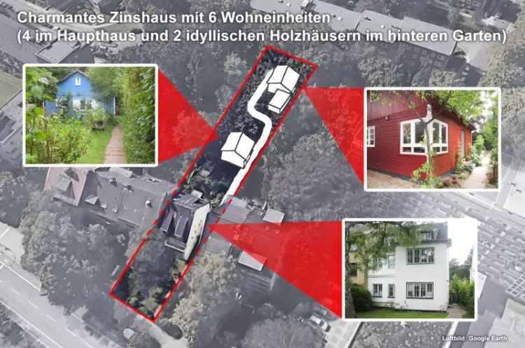 VON PRIVAT * Kleines Mehrfamilienhaus-Ensemble im grünen Ohlsdorf *