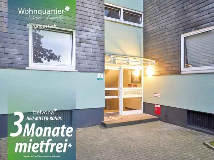 3 Monate mietfrei: Frisch sanierte 3 Zimmer-Ahorn-Luxuswohnung