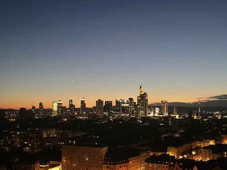 Mieten luxuriöses apartment mit skyline panorama view in Frankfurt am Main