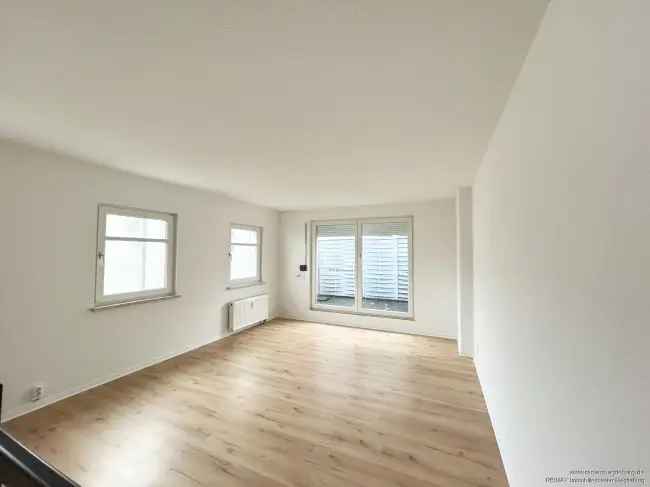 Maisonettewohnung Dachterrasse 67qm zentral modern renoviert